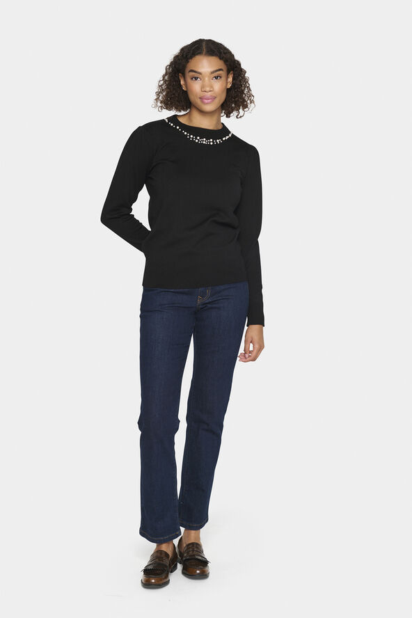 Saint Tropez TemmaSZ Pullover Black