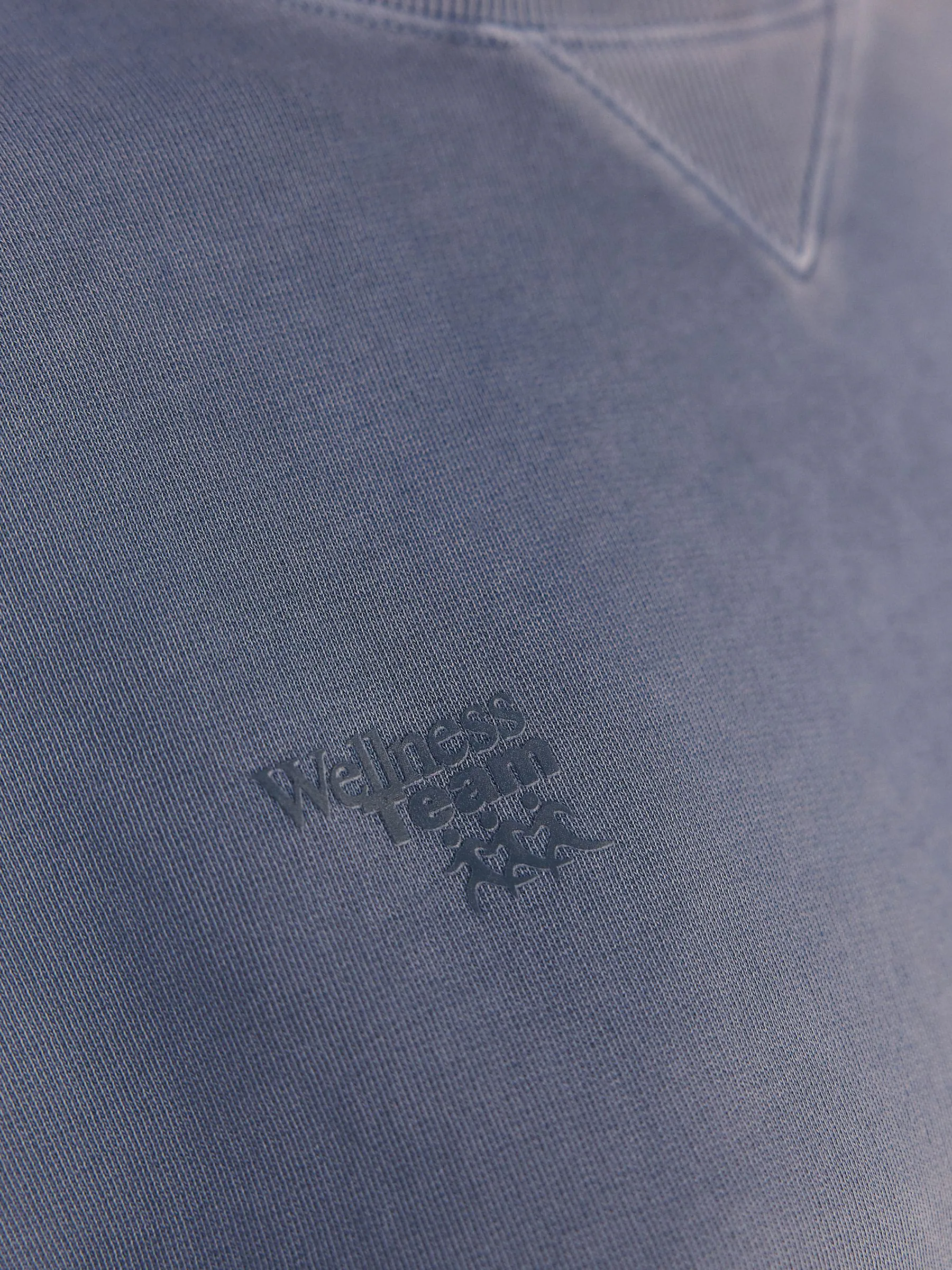 Blauw - Cropped sweatshirt