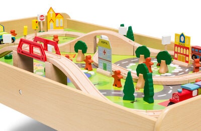 Classic World Togbord 90 Deler, Natur