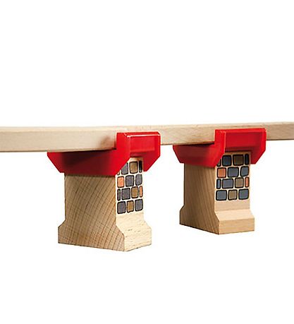 BRIO WoRød Bropiller - 2 stk 33254