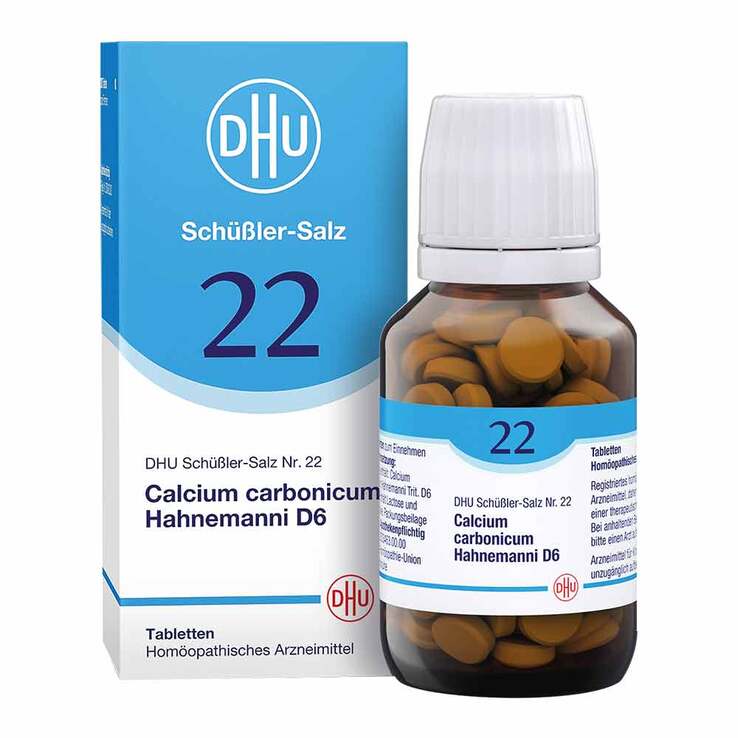 DHU Schüßler-Salz Nr. 22 Calcium carbonicum Hahnemanni D6 Tabletten, 200 St