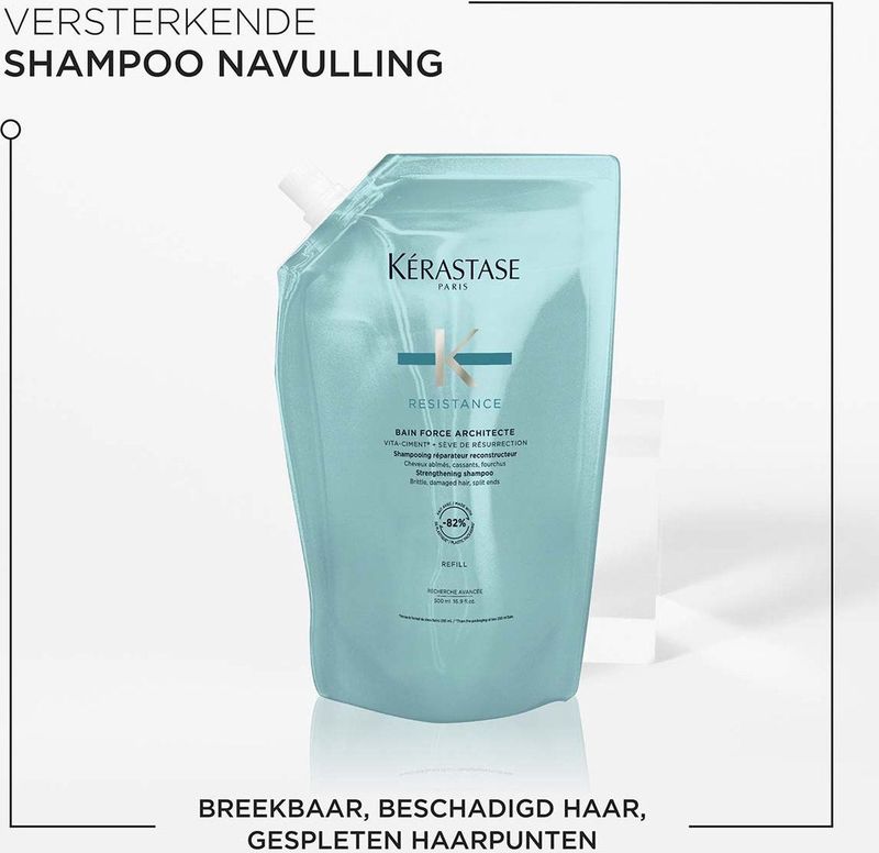 Kérastase - Resistance Bain Force Architecte - Shampoo - 500ml