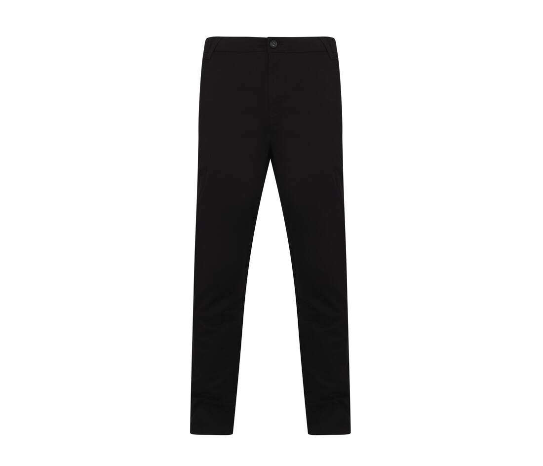 HENBURY HY650 - Pantalon homme chino ceinture ajustable