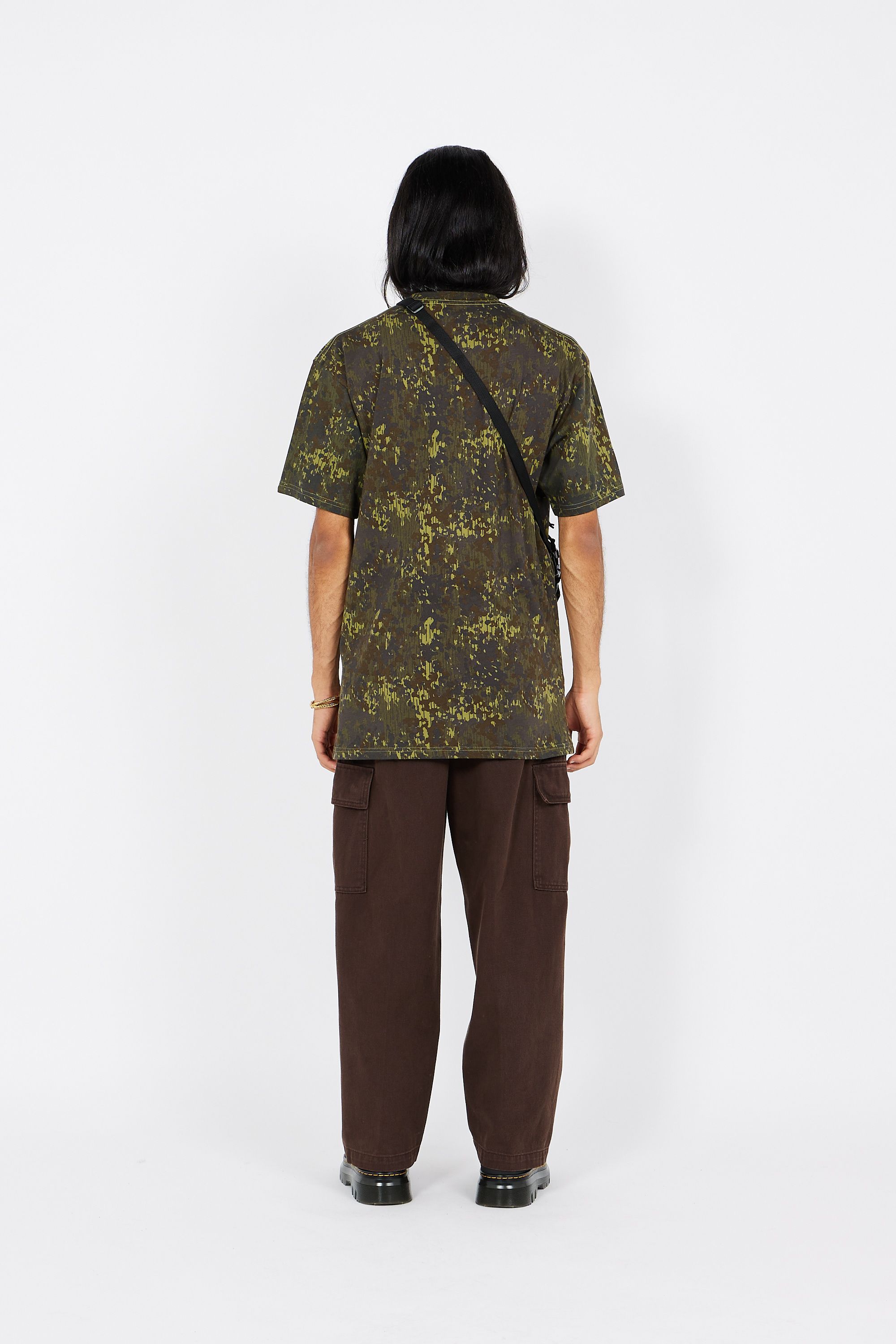 VANS T-shirt  MN CLASSIC EASY BOX LODEN Kaki