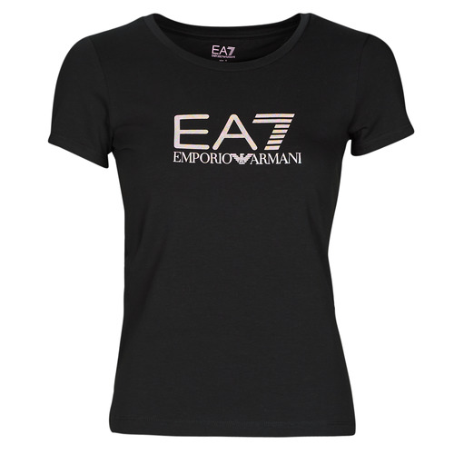 Emporio Armani EA7 - 8NTT66 - Noir / Logo Irisé Arc En Ciel