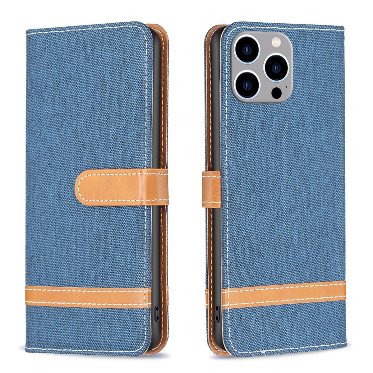 Hülle Handy Schutz für Apple iPhone 15 Pro Max Case Cover Wallet Klapp Tasche