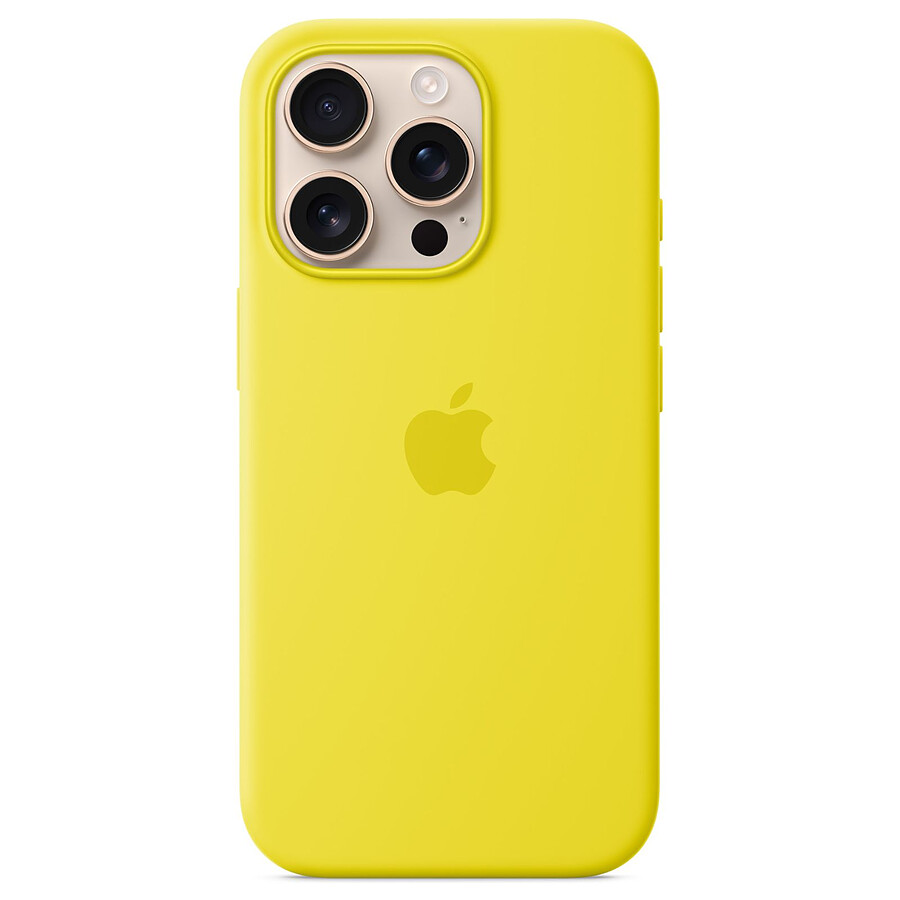 Apple Coque en silicone avec MagSafe Carambole - iPhone 16 Pro
