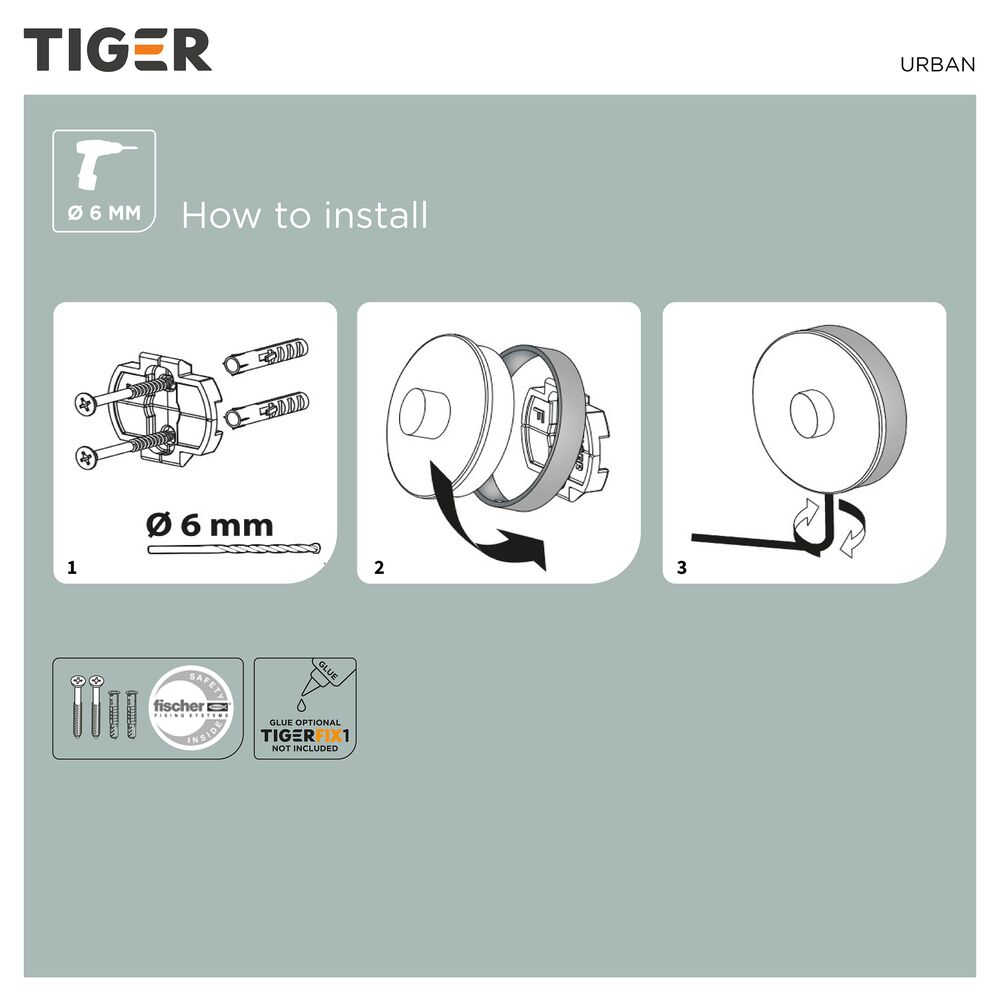 Tiger Urban Zeepdispenser Wit