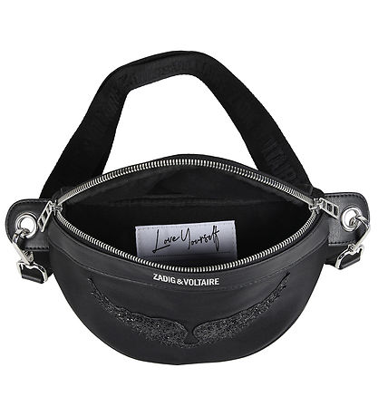 Zadig & Voltaire B?ltetaske - Sort m. Englevinger