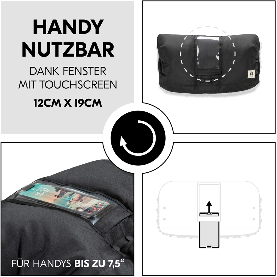 hauck Handwärmer Black