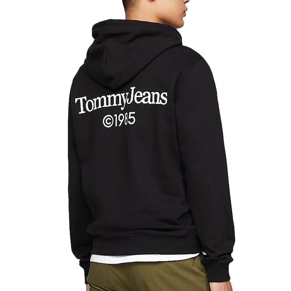 Tommy Hilfiger Sweat à Capuche Noir Homme Tommy Hilfiger Entry Graphi
