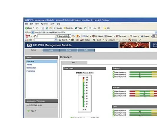 HPE - PDU-håndteringsmodul - for HPE High Voltage Modular Power Distribution Unit