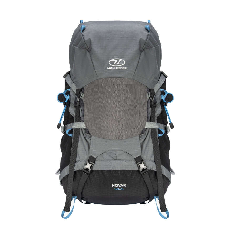 Highlander novar 50 + 5 rugzak - grey