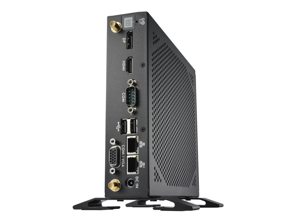 Shuttle XPC slim DS50U5 - Barebone - Slim-PC 1 x Core i5 1335U / op til 4.6 GHz - RAM 0 GB - UHD Graphics - Gigabit Ethernet, 2.5 Gigabit Ethernet - sort