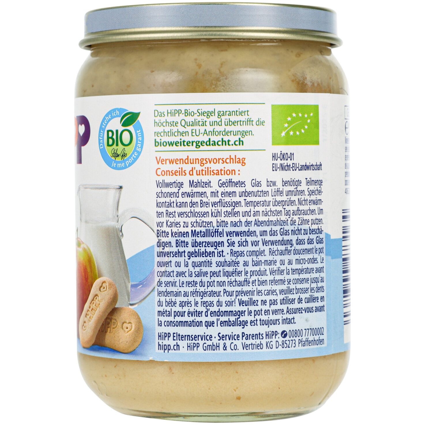Hipp Babykeks mit Apfel 4+ Monate