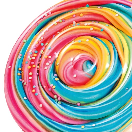 Colchão inflável Intex Multicolor Lollipop 127x25x198 cm