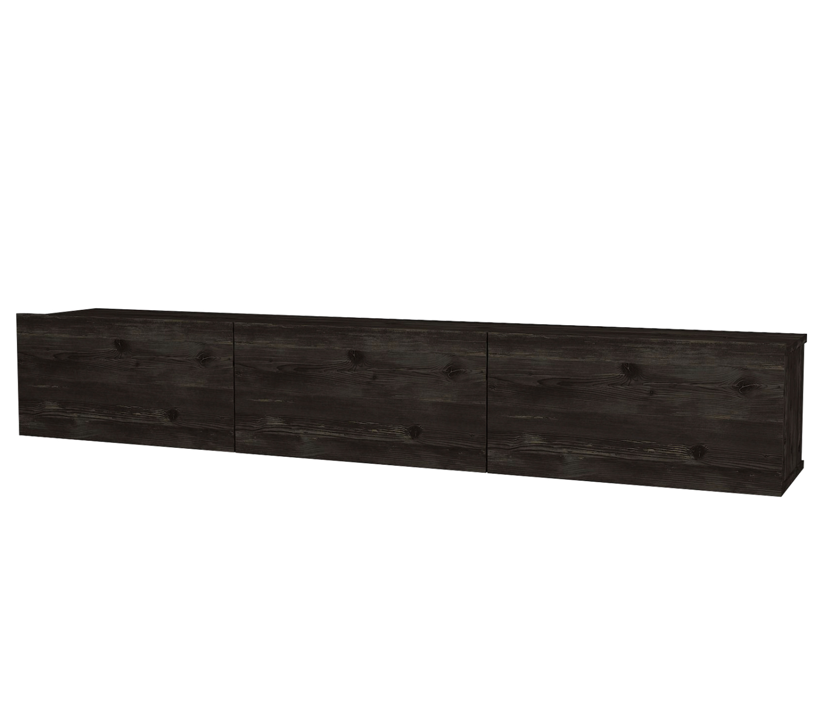 TV-Lowboard - braun-grau - hängend - 180 cm