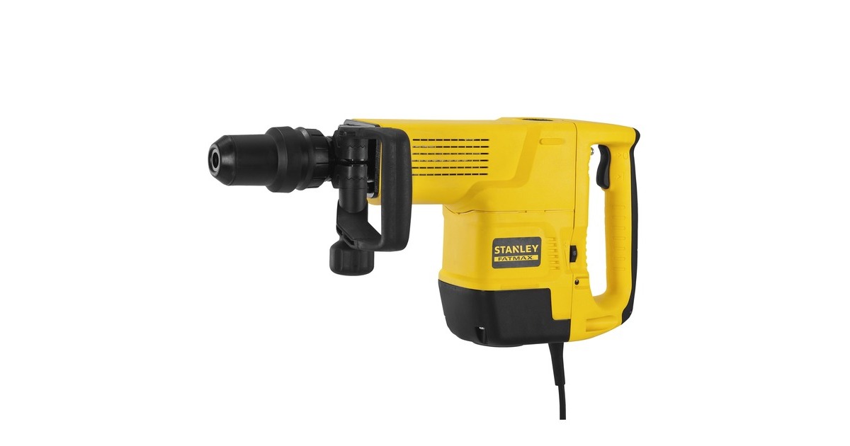 StanleyFATMAX 1600W SDS-MAX breekhamer  (Geel/zwart, met koffer)
