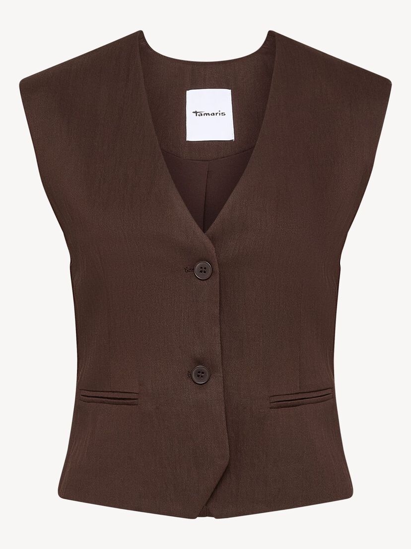 vest - bruin