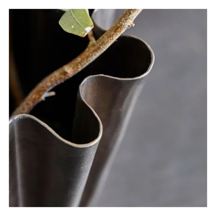 House Doctor Vase en fer Flood | Gris