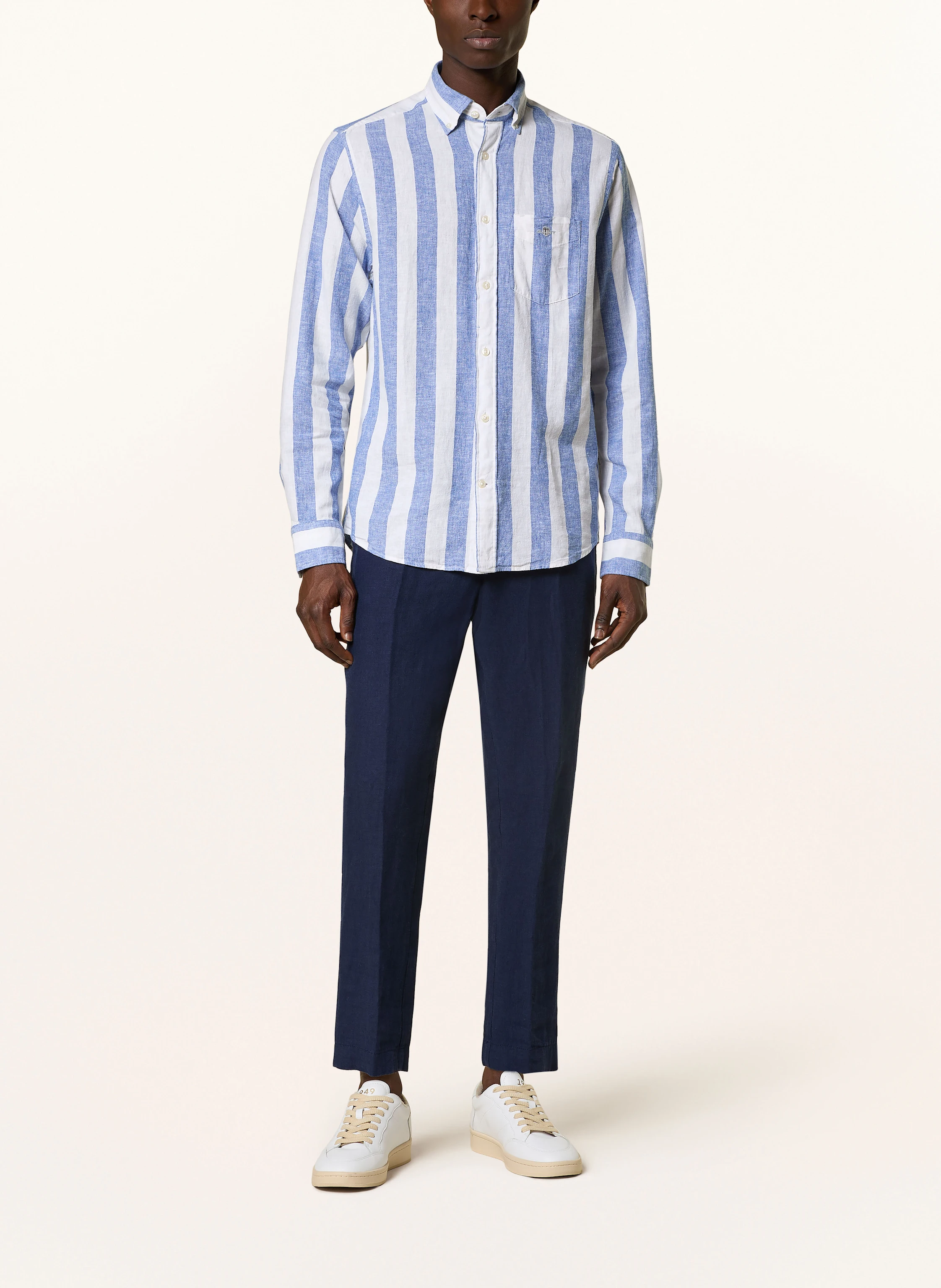 GANT Hemd Regular Fit mit Leinen