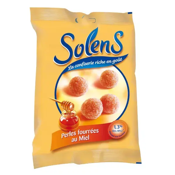 Solens Perles fourrées au Miel 110g