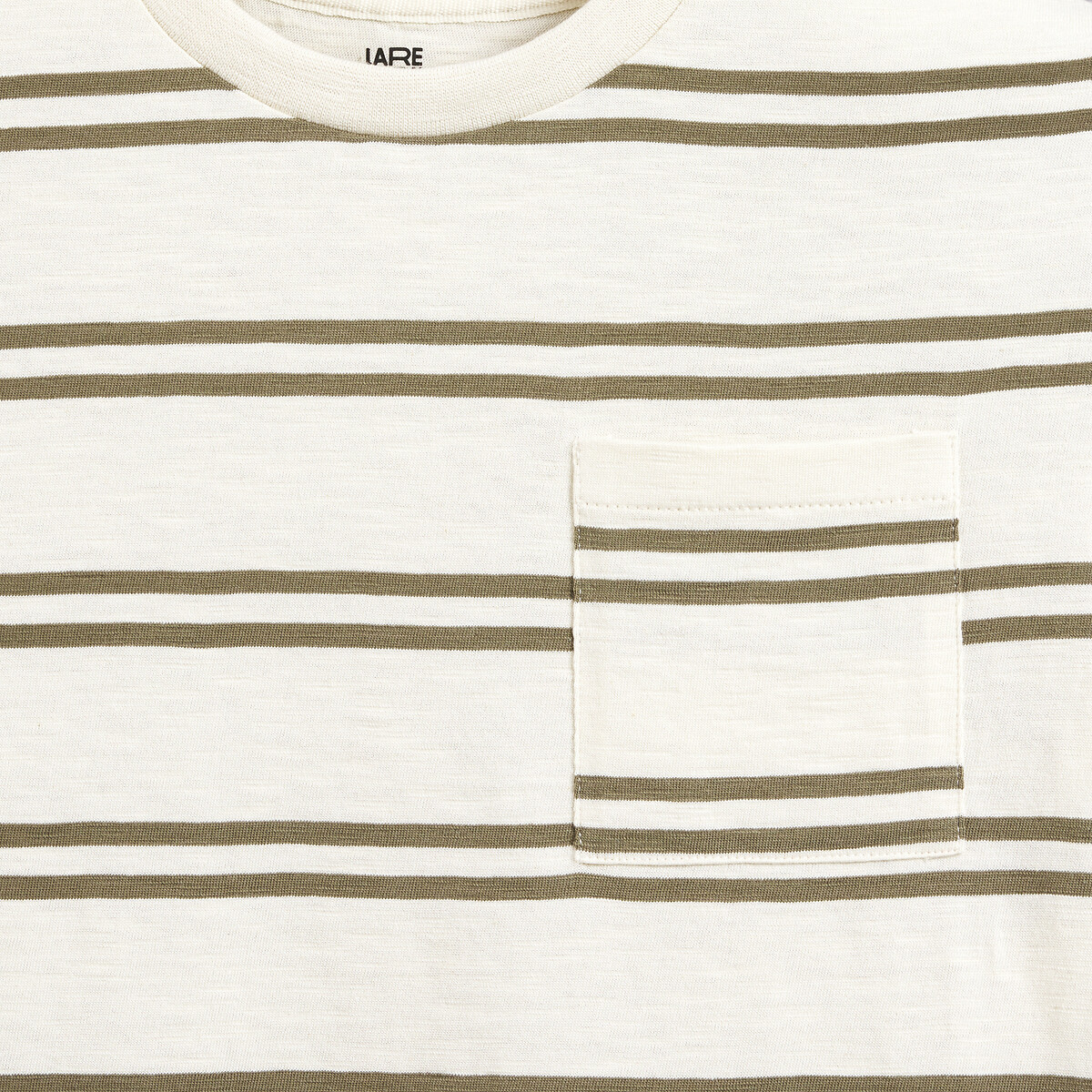 COLEÇÃO LA REDOUTE<br>Camiseta listrada de manga curta