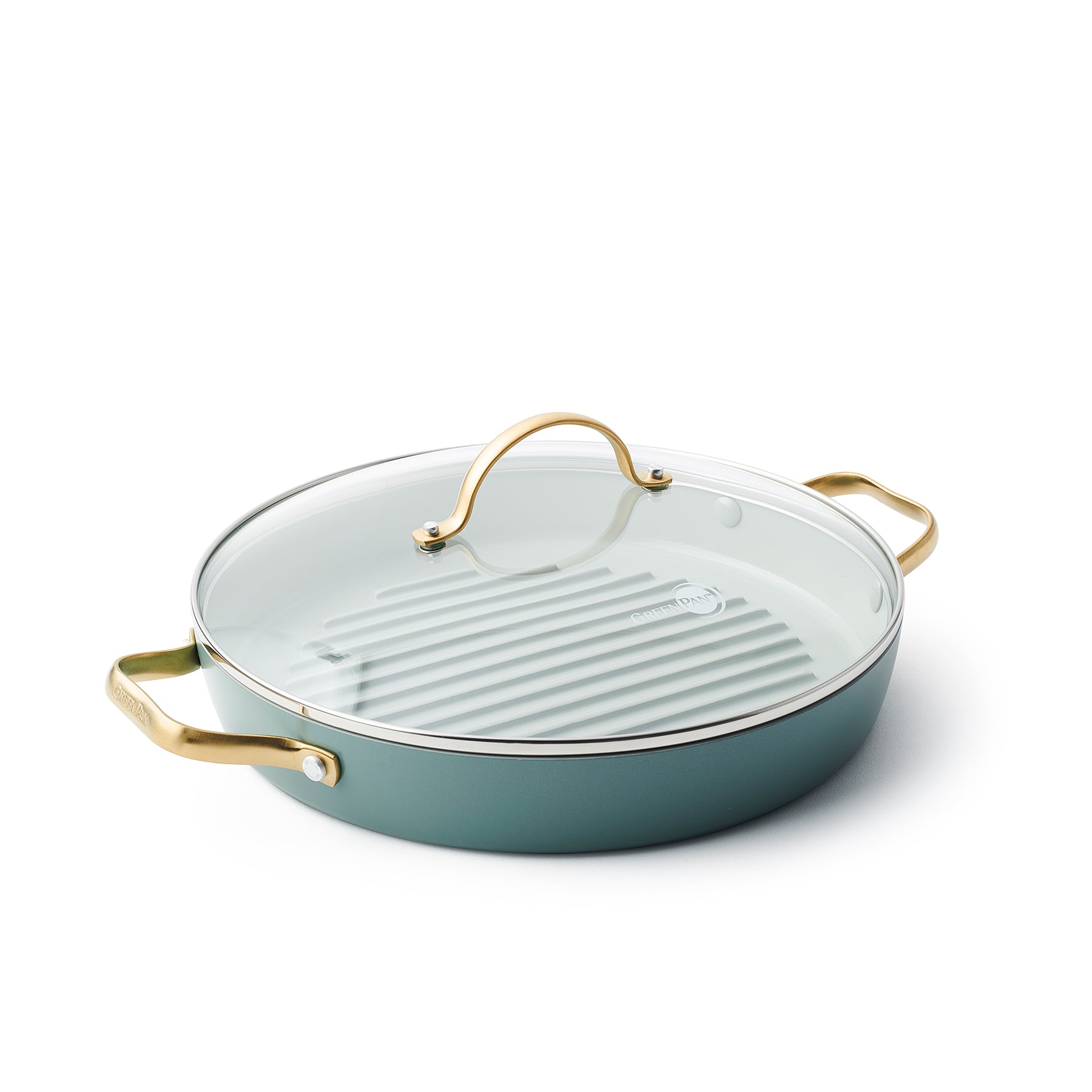 Greenpan Padova Grillpan met Deksel Ã 28 cm