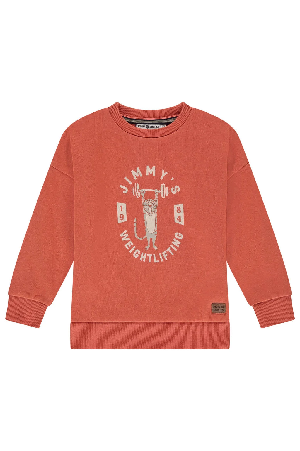 Stains&Stories sweater rood