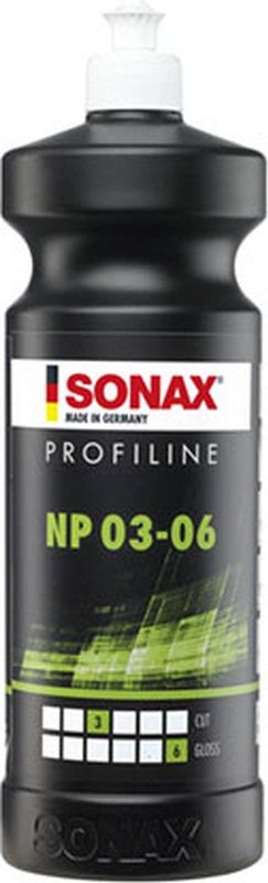 SONAX - PROFILINE NP 03-06 - Nano Polish - Polijstmiddel - Voor Lak