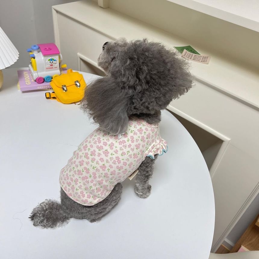 Cissilli - Bloemen Pet Top (Diverse ontwerpen)
