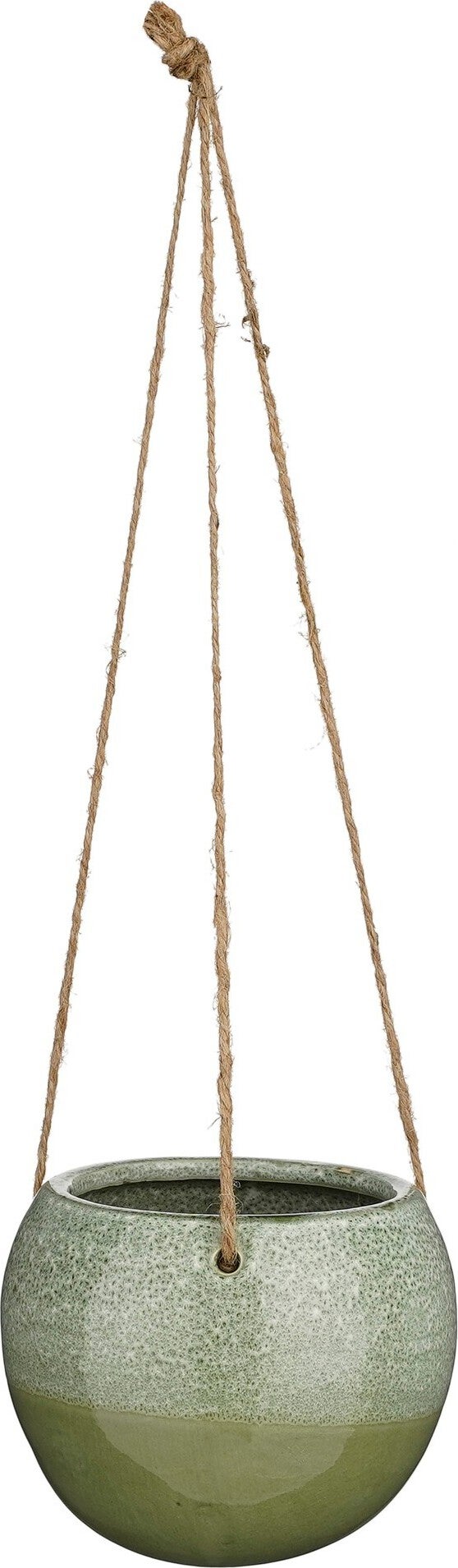 Mica Decorations hangpot Monta donkergroen D 13 H 11 cm