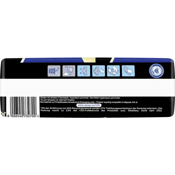Ultra Secure Night Binden Extra mit Flügeln Big Pack