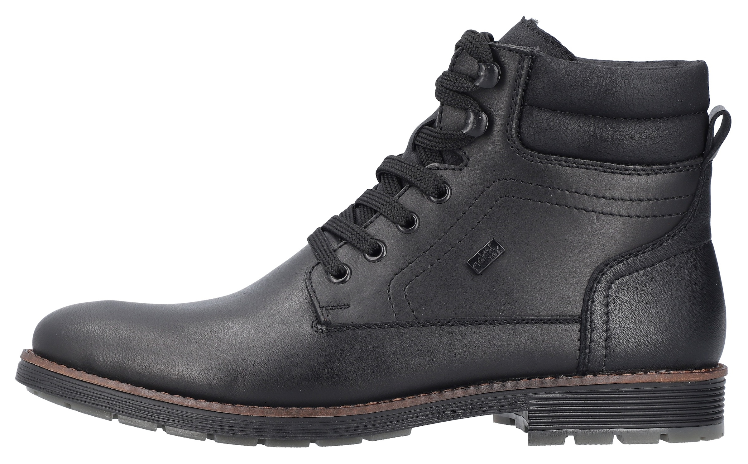 Rieker Winterstiefelette  , Schnürstiefelette, Boots mit riekerTEX-Membran, schmale Form