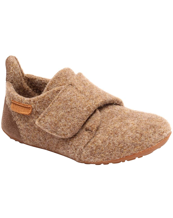 Klett-Hausschuhe CASUAL WOOL in camel