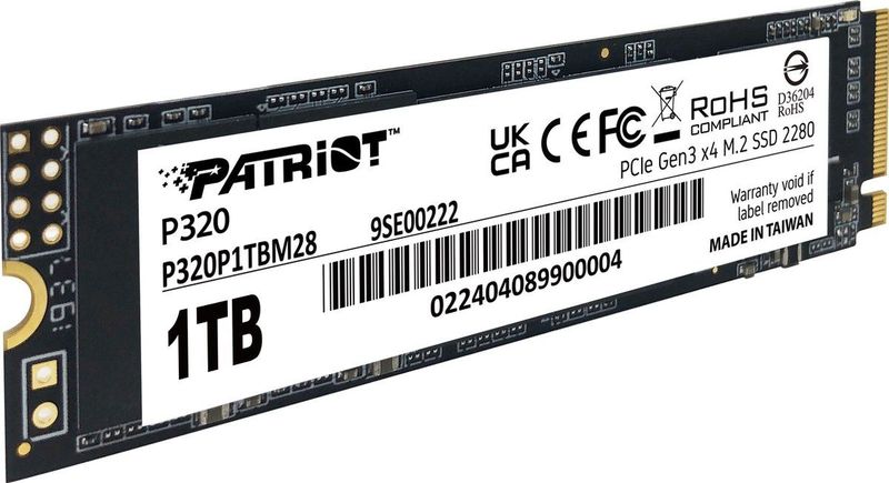 Patriot - Viper P320 - SSD - 1TB - M.2 PCI-Ex4 NVMe