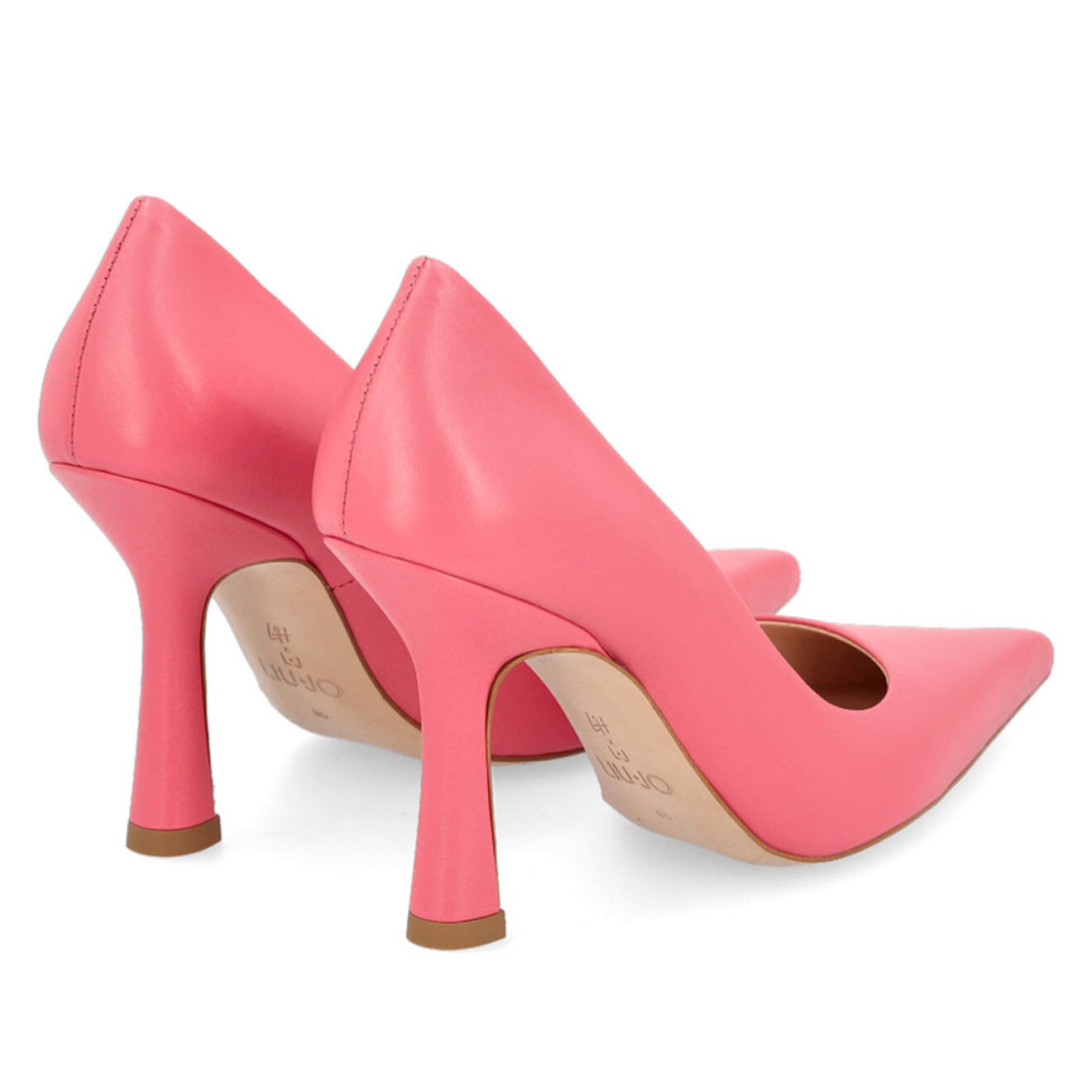 Leonie Hanne x Liu-Jo Escarpins en Cuir Leon Leonie Hanne X Liu Jo roses - Talon 10 cm
