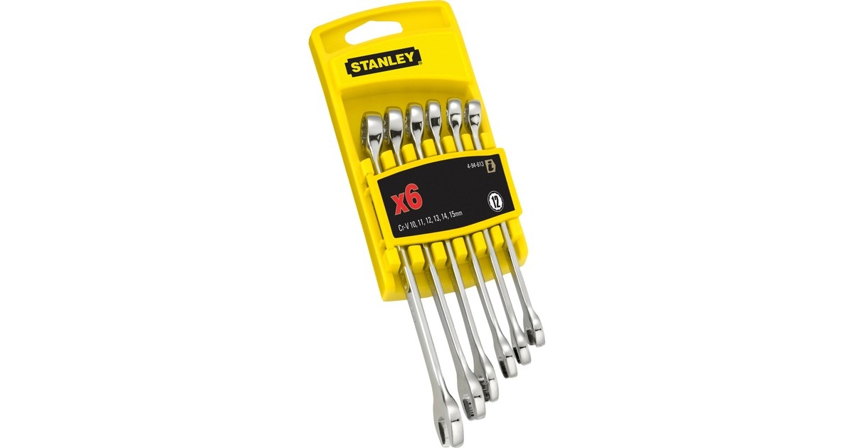 StanleyRingsteeksleutelset (6 delige set) moersleutel  (16-delig)