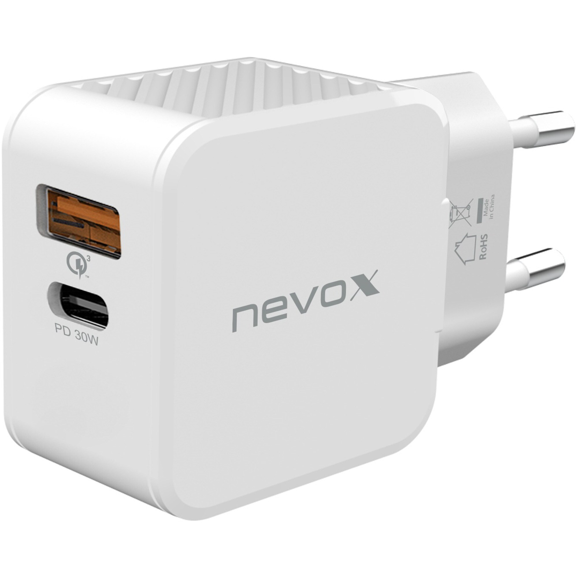 Nevox Ladegerät USB PD TYPE C + QC3.0 / PPS