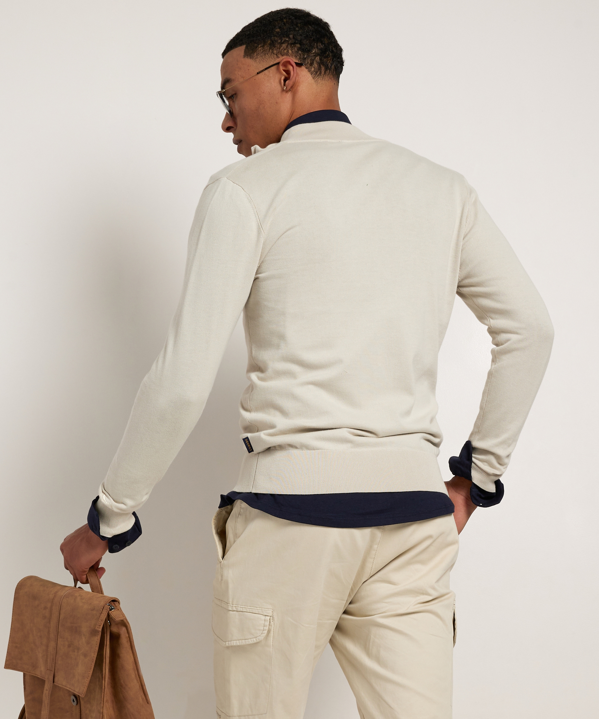 comodo vest met dubbele rits