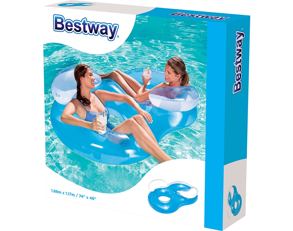 BOIA DUPLA BESTWAY 188X117CM