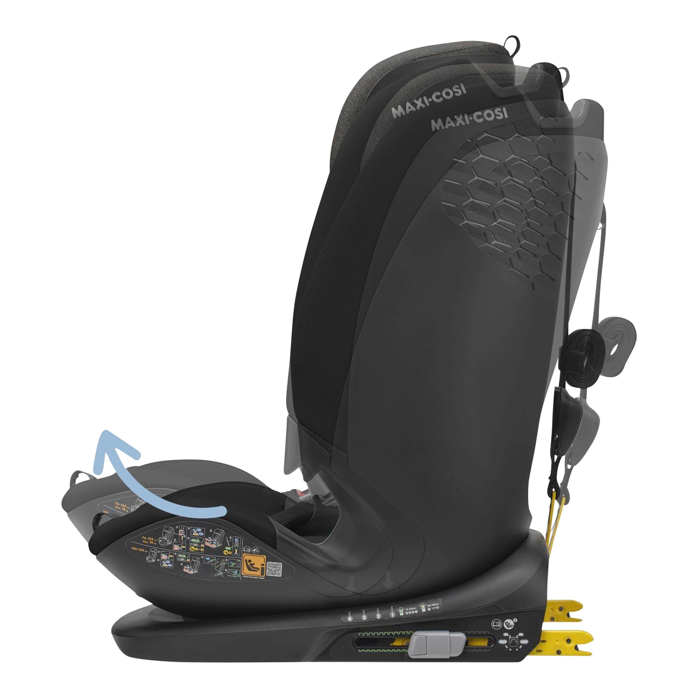 Maxi-Cosi Kindersitz Titan Plus i-Size authentic black