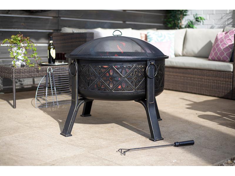 La Hacienda Feuerstelle Moreque Grosse Feuerstelle für das perfekte BBQ-Erlebnis