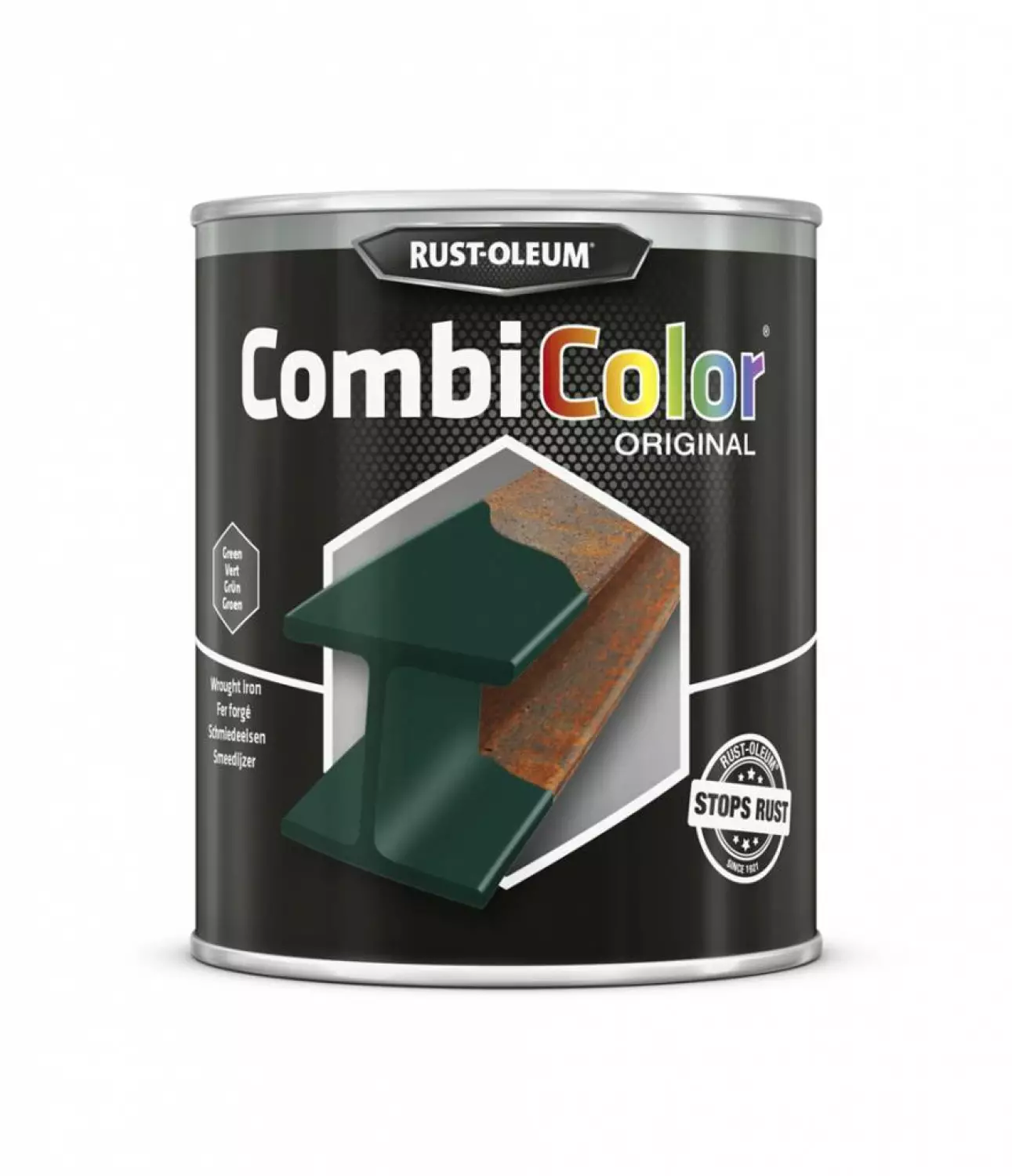Rust-Oleum Combicolor Smeedijzer Zwart 0,75L