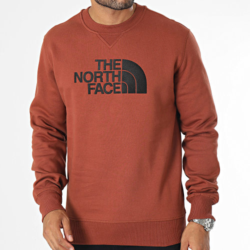 Sweat Crewneck Drew Peak Marron