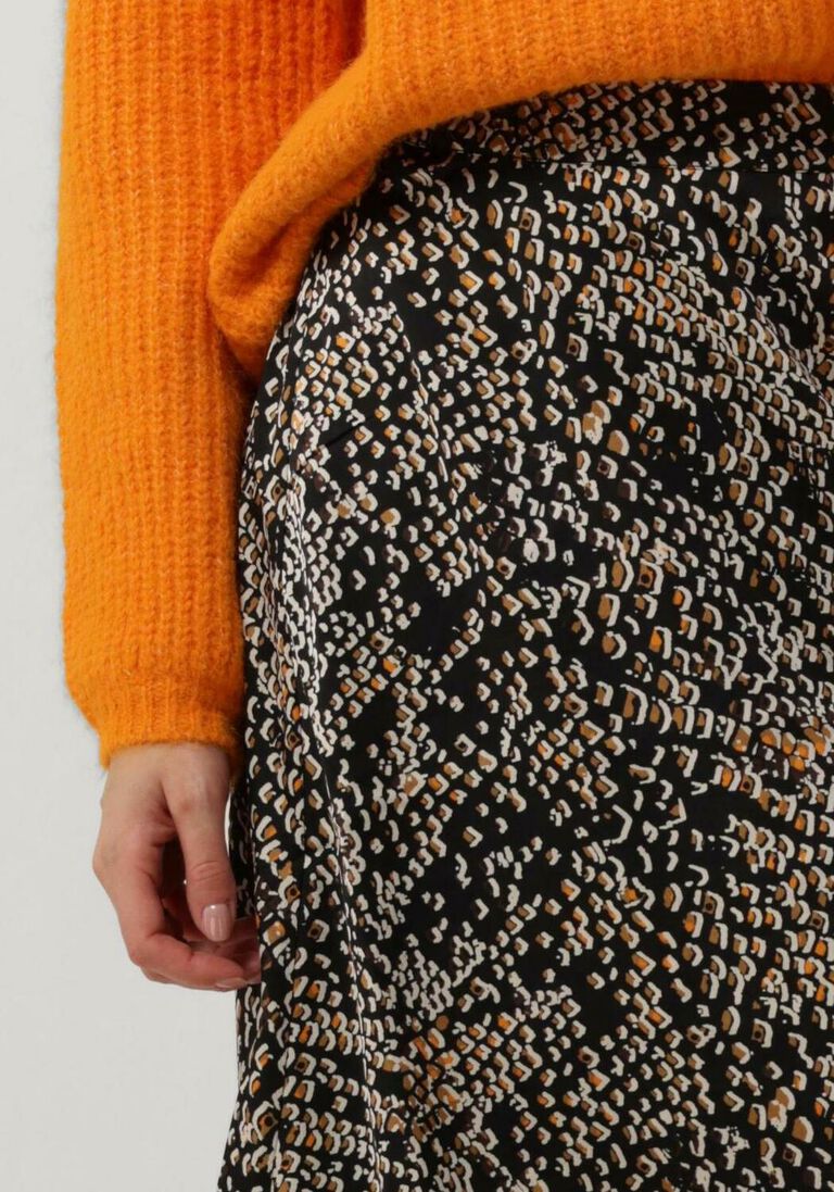 BRUUNS BAZAAR zwarte bruuns bazaar midirok acacia amattas skirt