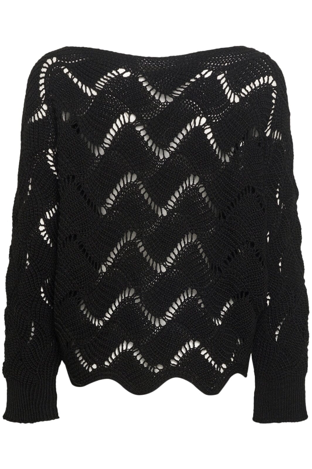 Noella Taffy Knit Sweater black