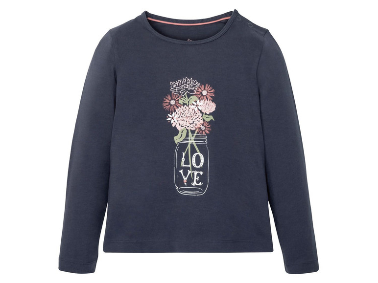 T-shirts voor meisjes, set van 2, katoen en polyester