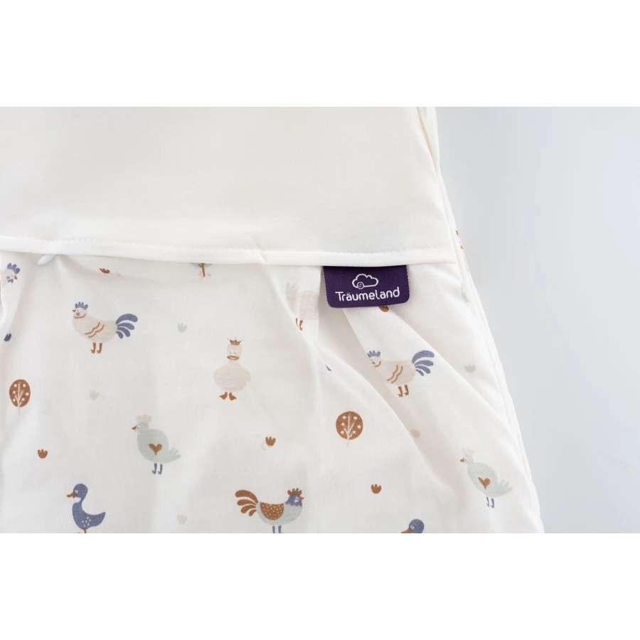 Träumeland Schlafsack Liebmich Kikeriki