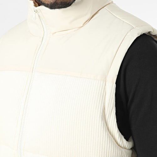 Doudoune Sans Manches TB4693 Beige